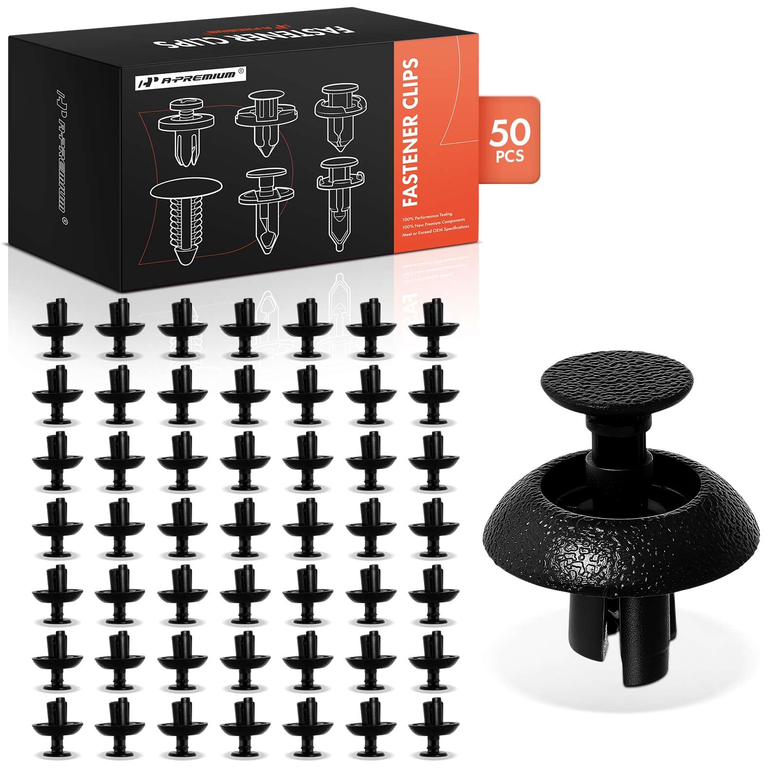レゲエバス　グリップ Amazon.com: A-Premium 50PCS Engine Cover Grille Bumper Retainer