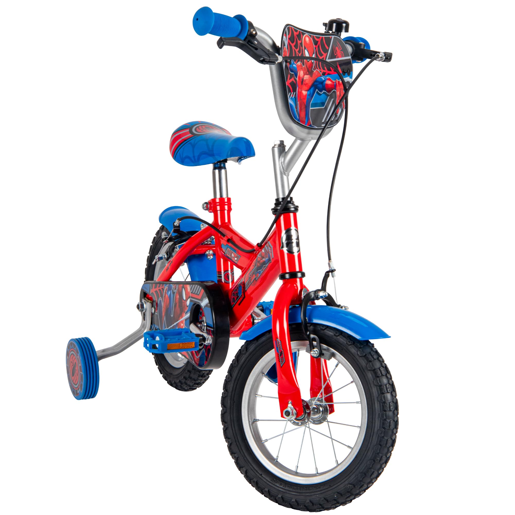 Huffy Vélo pour Enfant Marvel Spider-Man 12/14/16" avec Roues Jockey