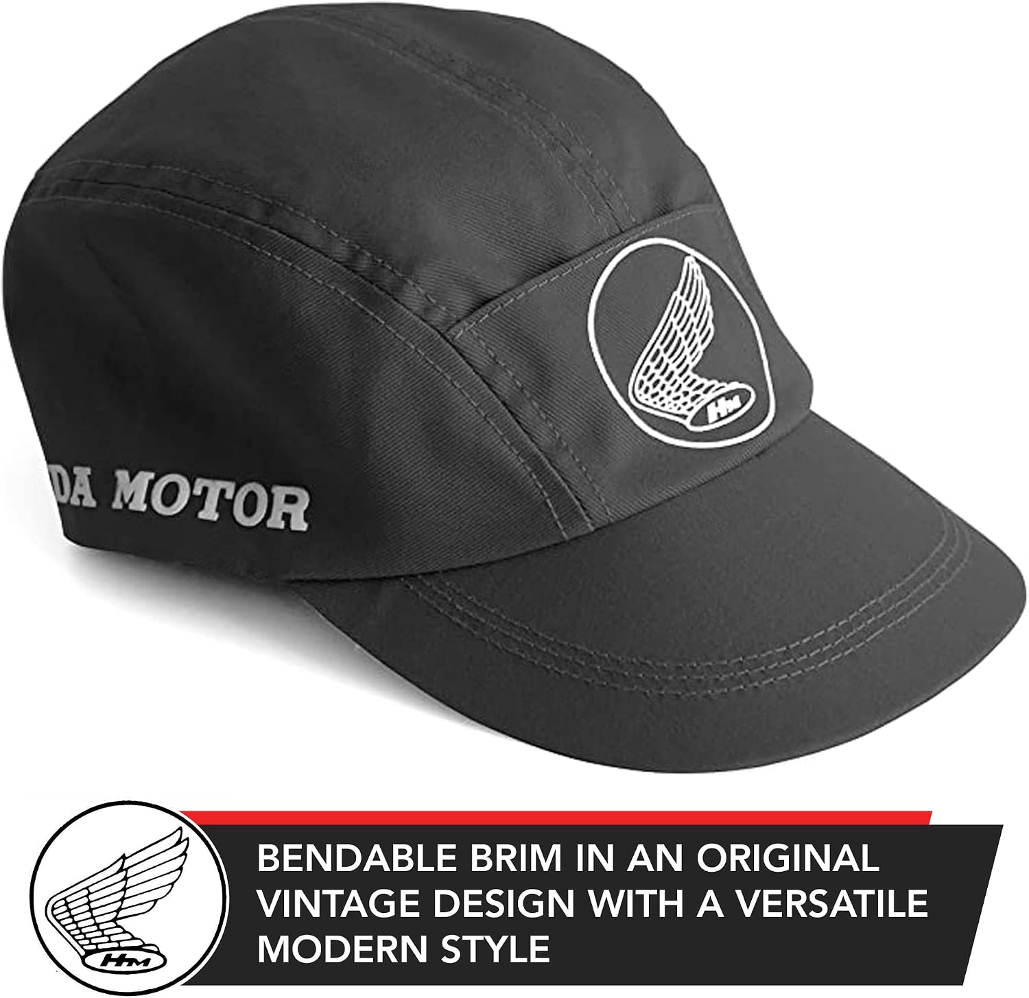 Vintage Culture - Officially Licensed Honda Racing Replica 1964 Mechanics Hat, Motorsports Apparel for Men & Women