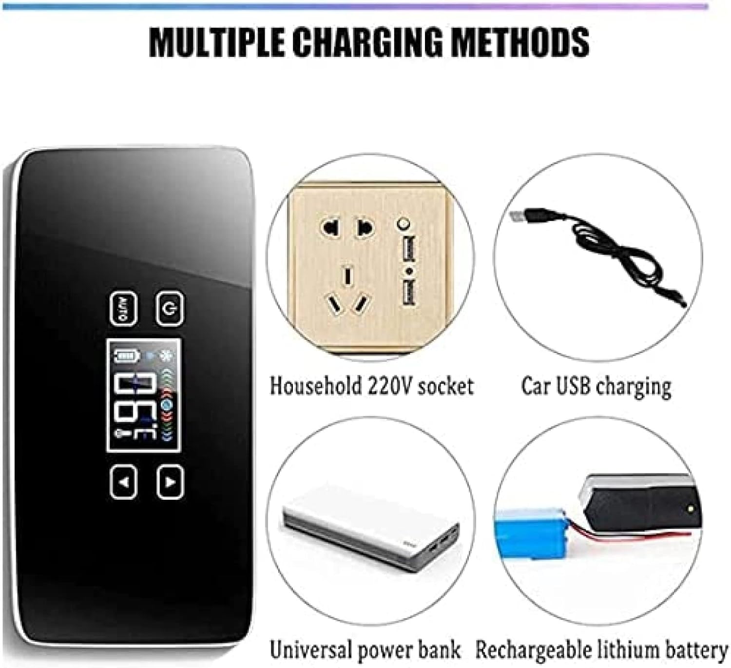 Refrigerated Case For Insulin Cooler, Refrigerated Container For Medicine, 3 Degree Alarm System, Travel Box For 2-8℃ Medicine For Home, Car, Home