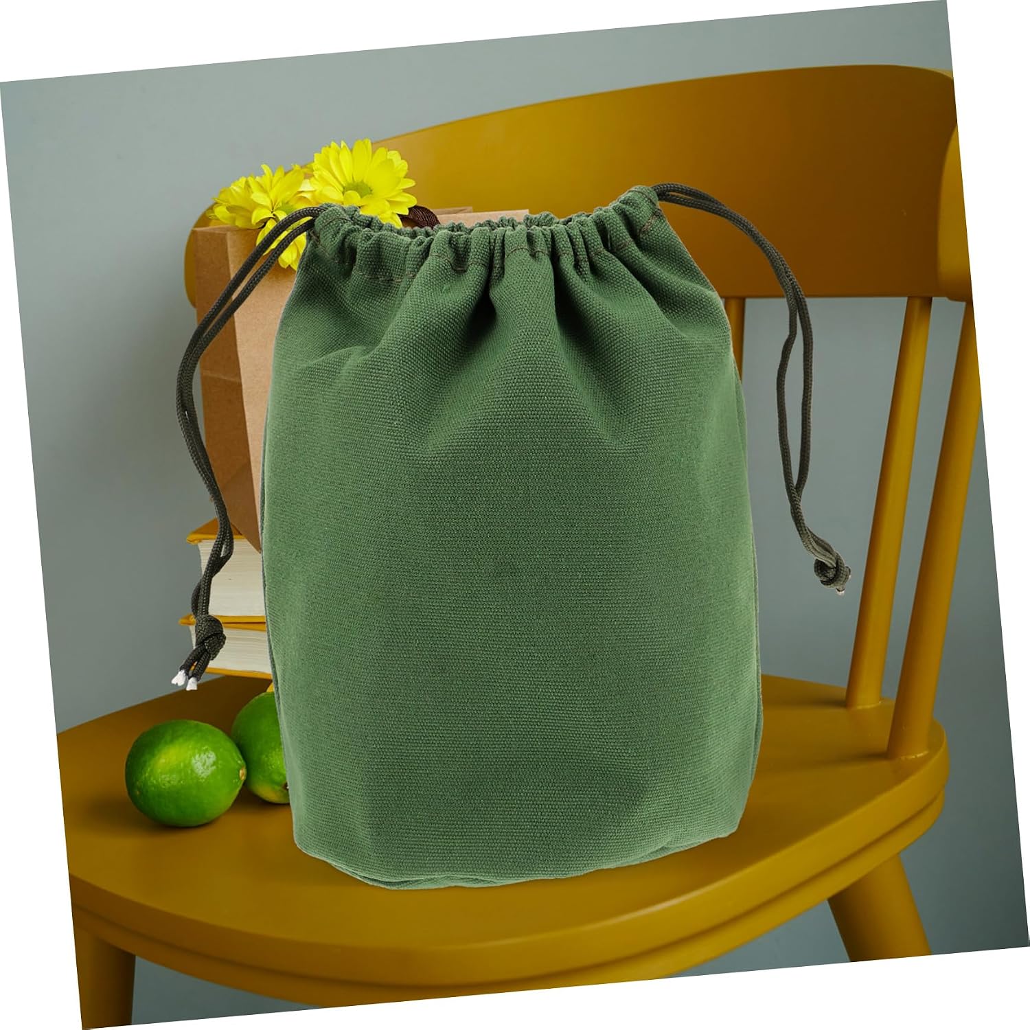 Alipis 1pc Practical Drawstring Storage Bag Tidy Camping Supply Capacity for Outdoor Use Random Color