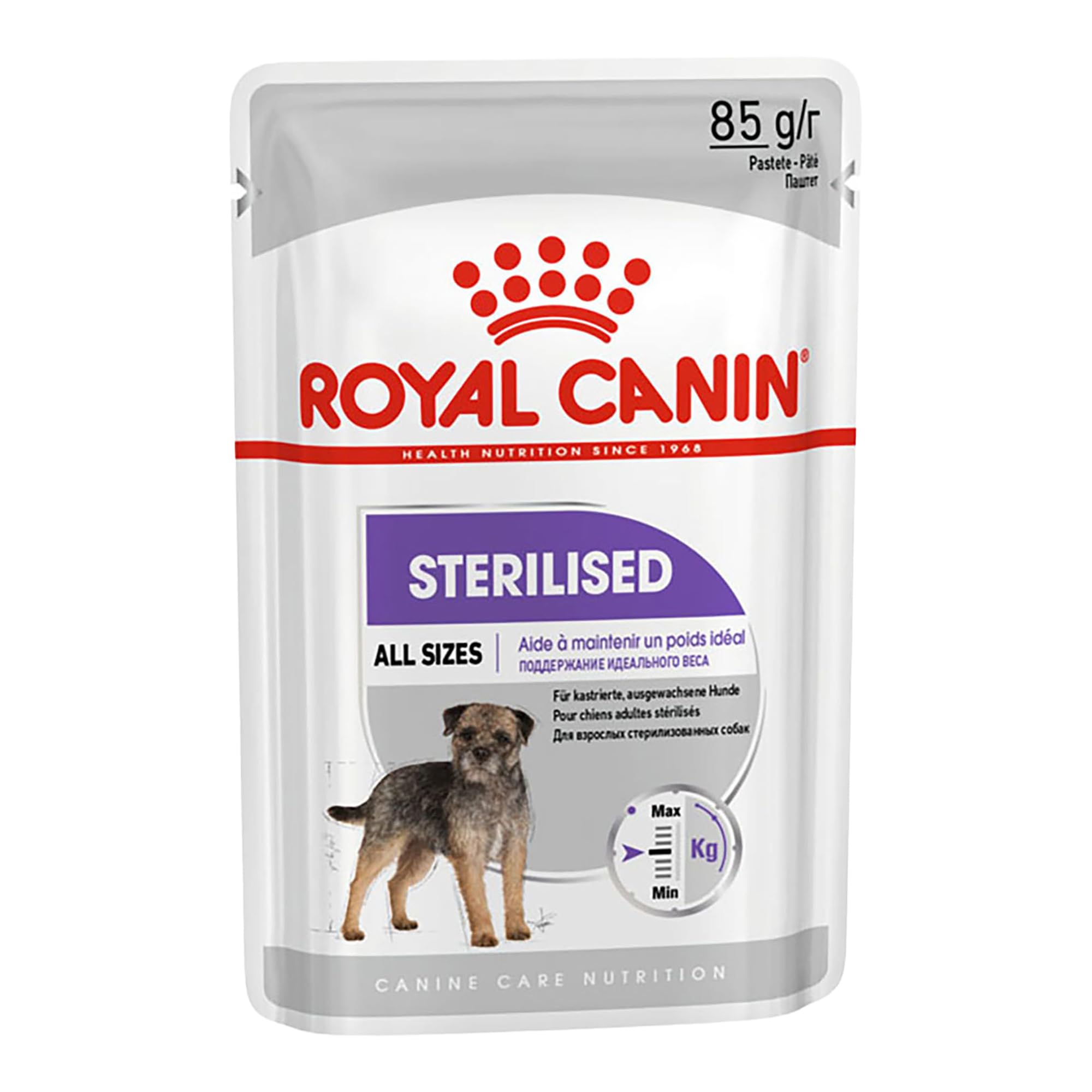 Royal Canin Sterilised Wet Dog Food 85g (12 Pack)