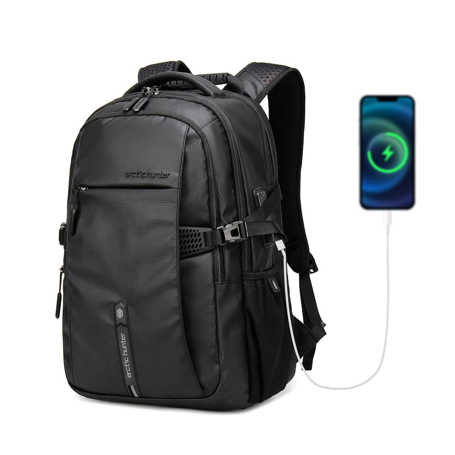 ARCTIC HUNTER AH Business Laptop Backpack for Men Work Commuting 30L Large Travel Carry On Backpack Flight Approved