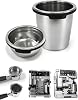 Set de Canastos de Portafiltro Doble y Luxe Compatibles con Máquina de Espresso Ninja Luxe Cafe ES501 ES601 ES701, 2 Paquetes 1