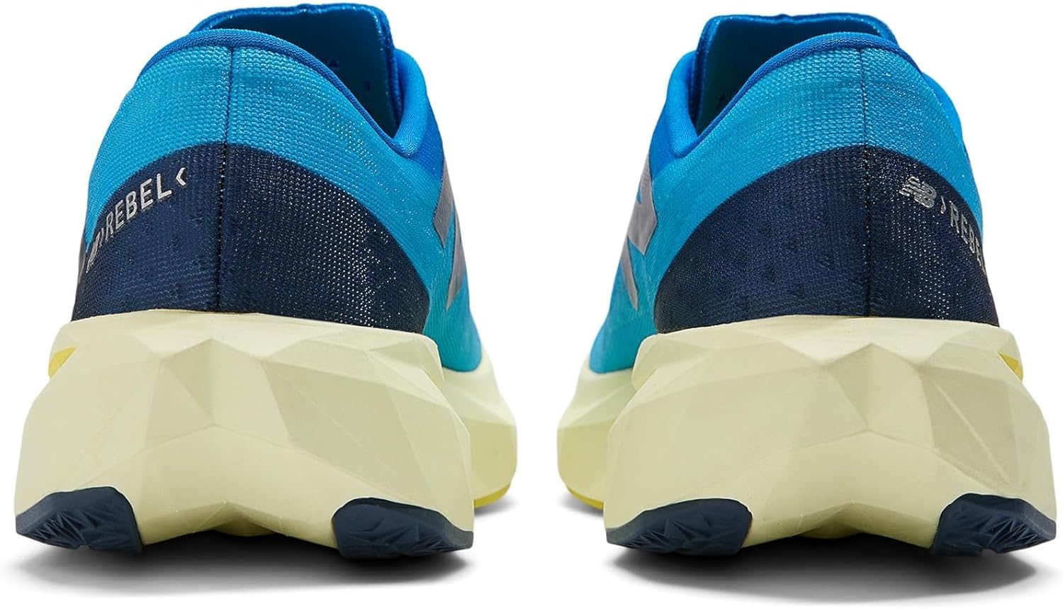 New Balance Women's FuelCell Rebel V4 Running Shoe, Spice Blue/Limelight/Blue Oasis, 12 W - Image 5