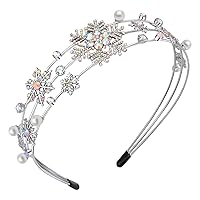 Vista 59 de HEIDKRUEGER Diademas para el día de San Valentín con diamantes de imitación con purpurina y corazón para el cabello, accesorios para el día de San