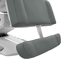 Vista 5 de SKINACT Venice Electric Medical Spa Silla/mesa de tratamiento con giratorio (gris)