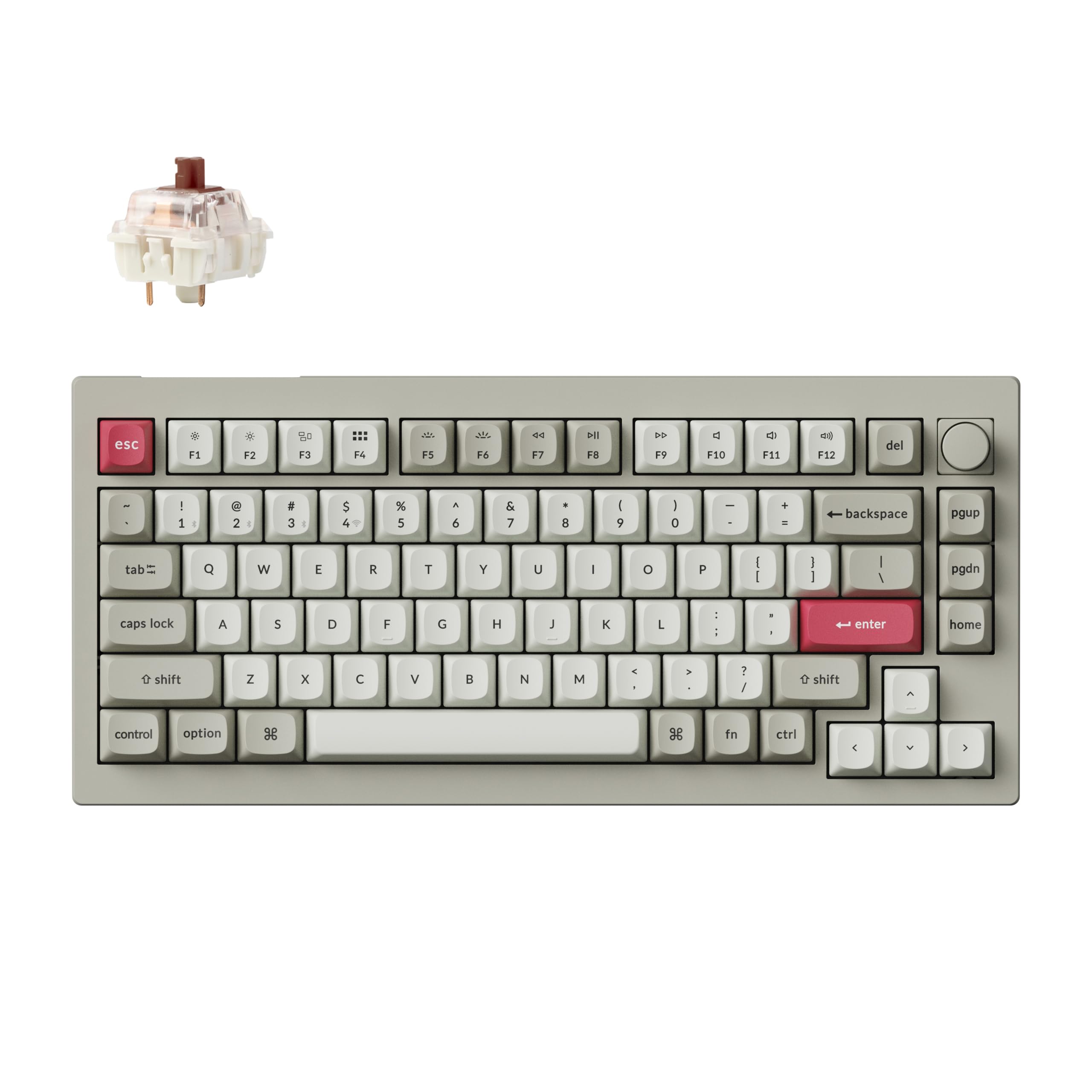 Amazon | 【国内正規品】Keychron V1 Max レトロカラー QMKワイヤレス