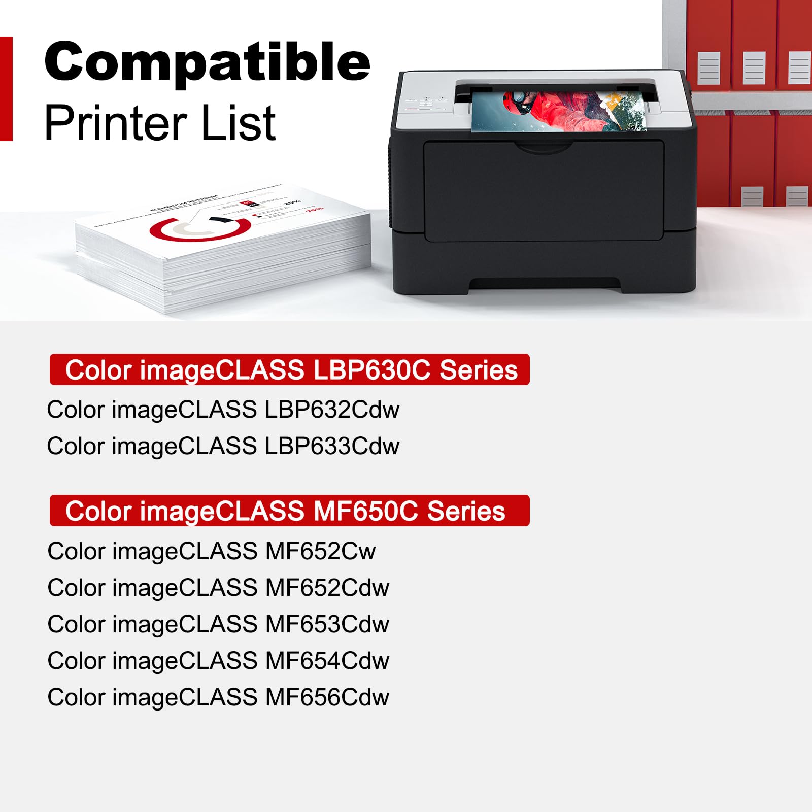 Amazon.co.jp: v4ink 067 トナーカートリッジ Canon 067 交換用トナー