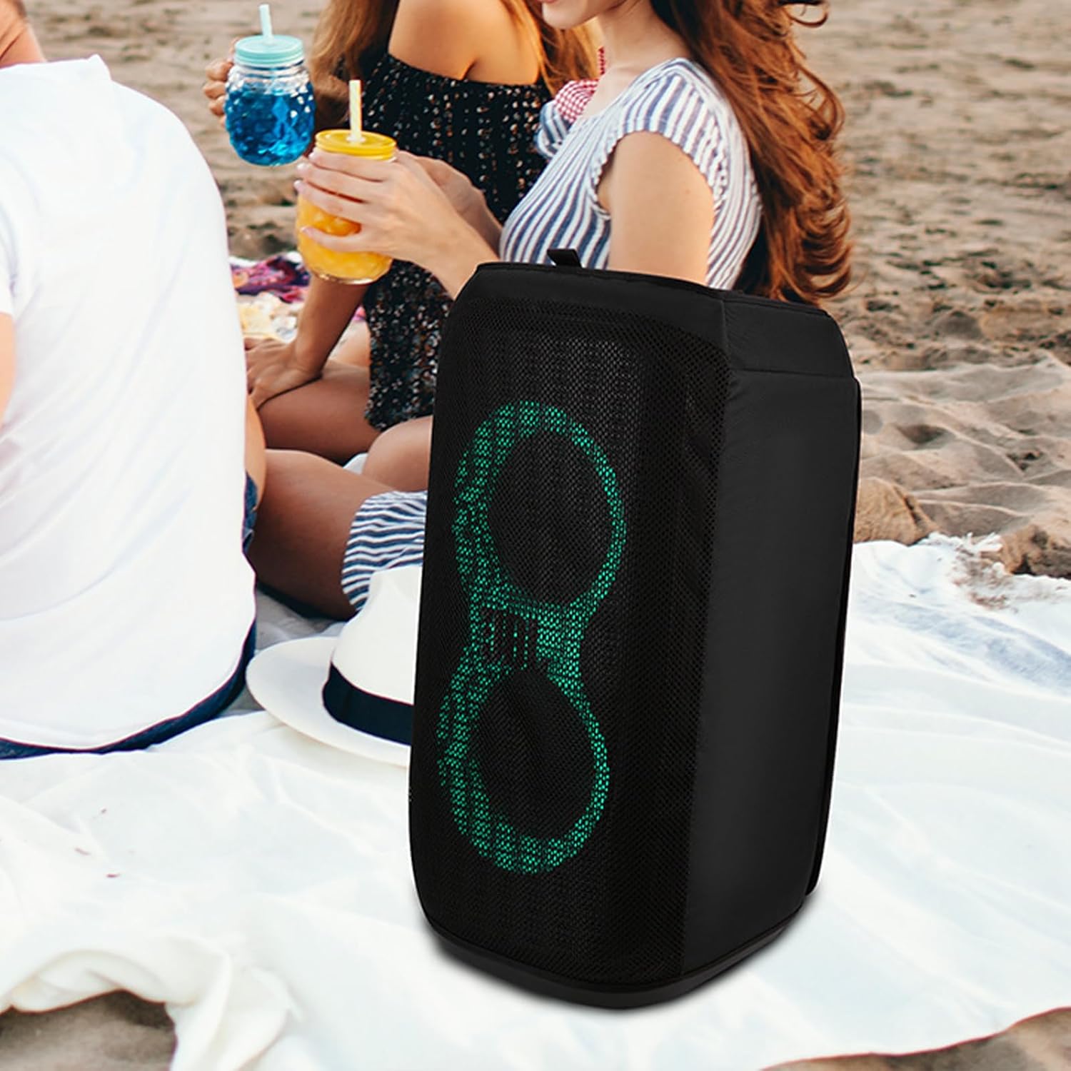 Protective Soundbox Guard Sleeve for Club 120 Outdoor LoudspeakerFeatures Black K306 Cloth Front