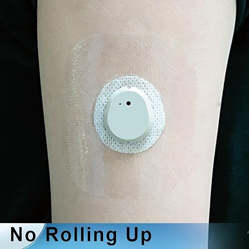 Miniatura 6 de 40 parches adhesivos Stelo impermeables G7, transparentes, hipoalergénicos, sin látex, papel trasero precortado, fuerte adherencia durante más de 10