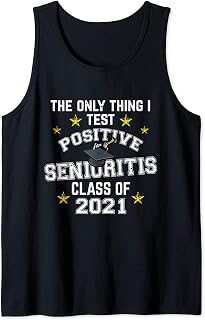 Lo único por lo que doy positivo es la senioritis Camiseta sin Mangas
