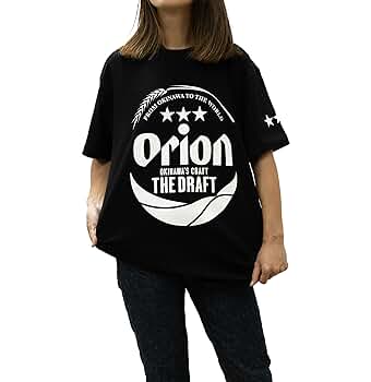 W.Y. ビール缶グラフィック Tシャツ オリオンビールTシャツ ドラフト缶 白Tシャツ XLサイズ | 沖縄