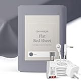 GroundLuxe Flat California King Grounding Sheet in Gray