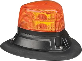 Vision X AeroTech LED Beacon, Amber, Magnetic Base with Lead, Double Stack, 10-33V