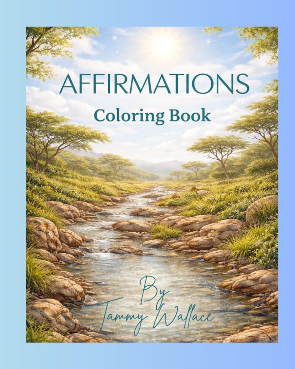 Affirmations: Coloring book