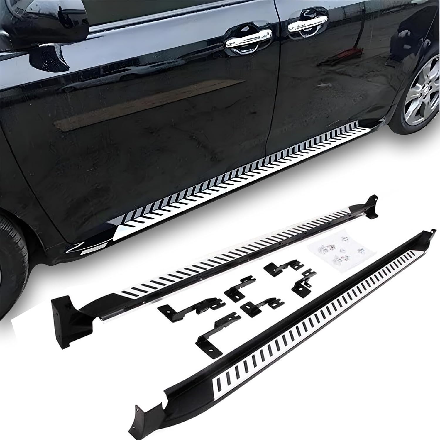 2PCS Running Boards Fits for Toyota Sienna 2011-2020 (XL30) Side Steps Pedal Steps Nerf Bar Accessories