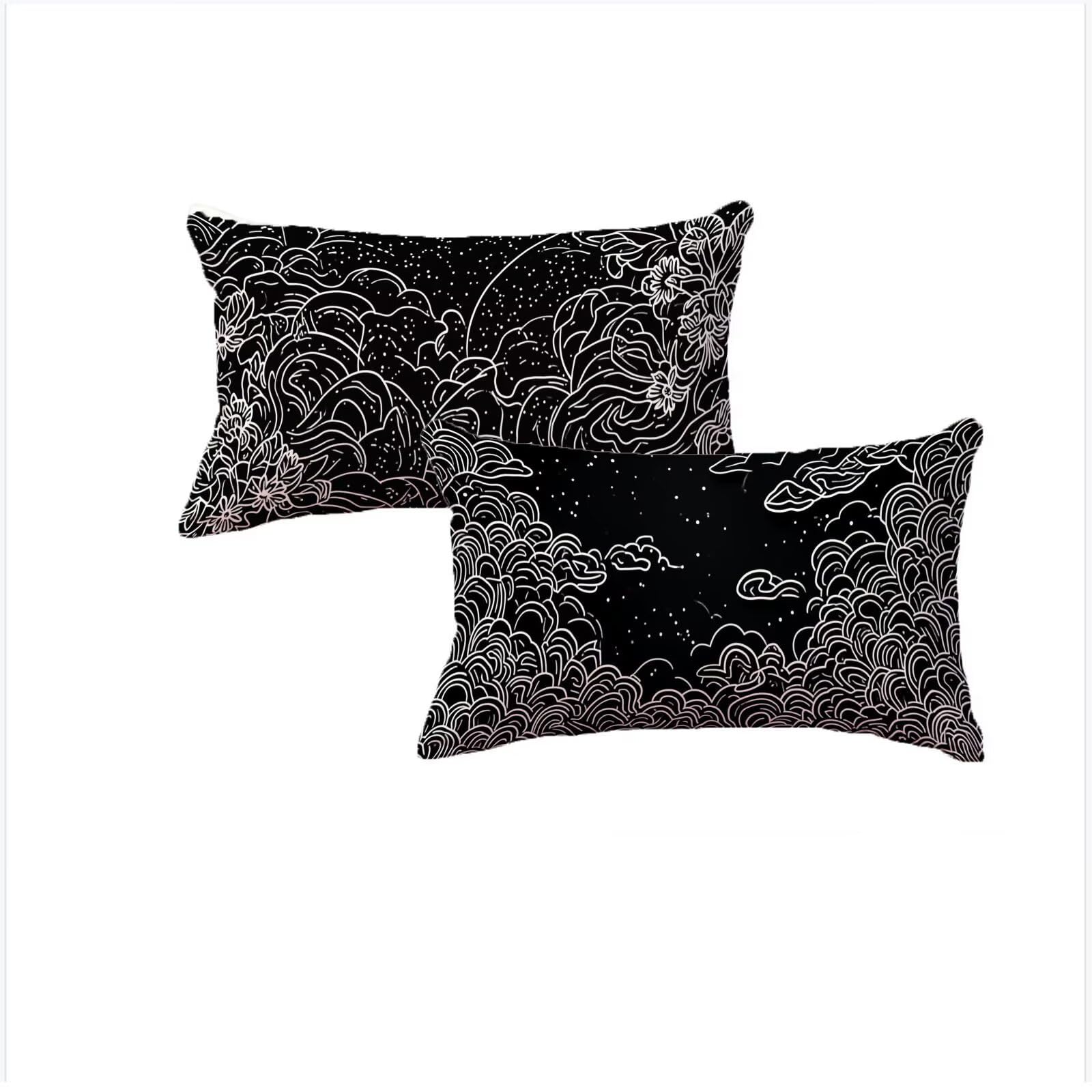 Housse coussin 70x90cm en velours pour créer une ambiance chaleureuse