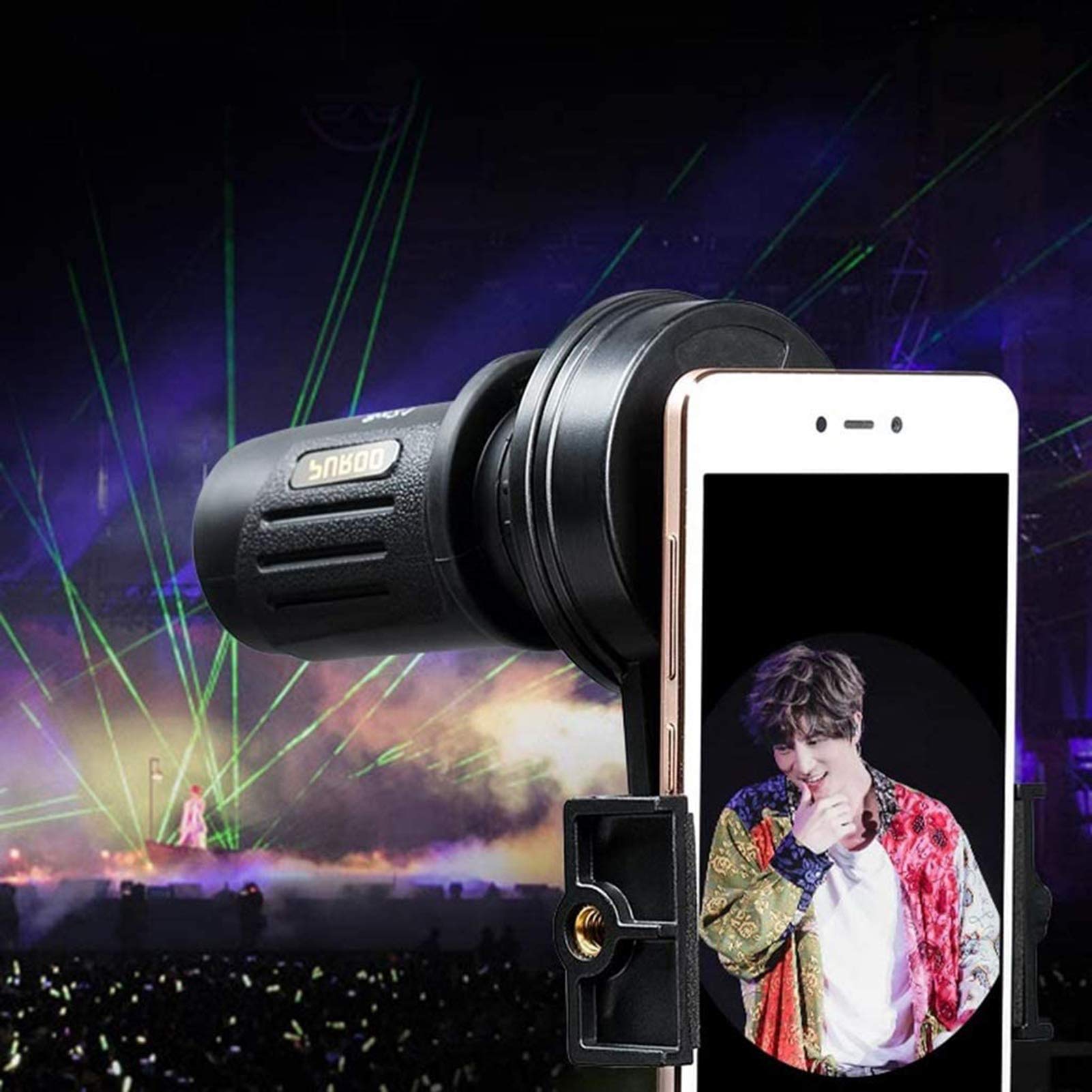 Telescopio monocular de Alta Potencia/cámara de teléfono móvil de Concierto telescopio portátil de visión Nocturna para niños