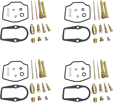 Carburetor repair kit floating needle gasket parts for Yamaha XT600 XT600E XT600K 3TB 1990-1992 XT 600 E K 600E 600K4sets
