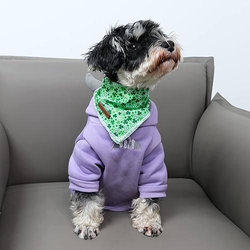 Miniatura 9 de UP URARA PUP Bandana de verano para perro, bandana hawaiana para perros medianos y grandes, lindo pañuelo rosa para cachorros, adorable bufanda