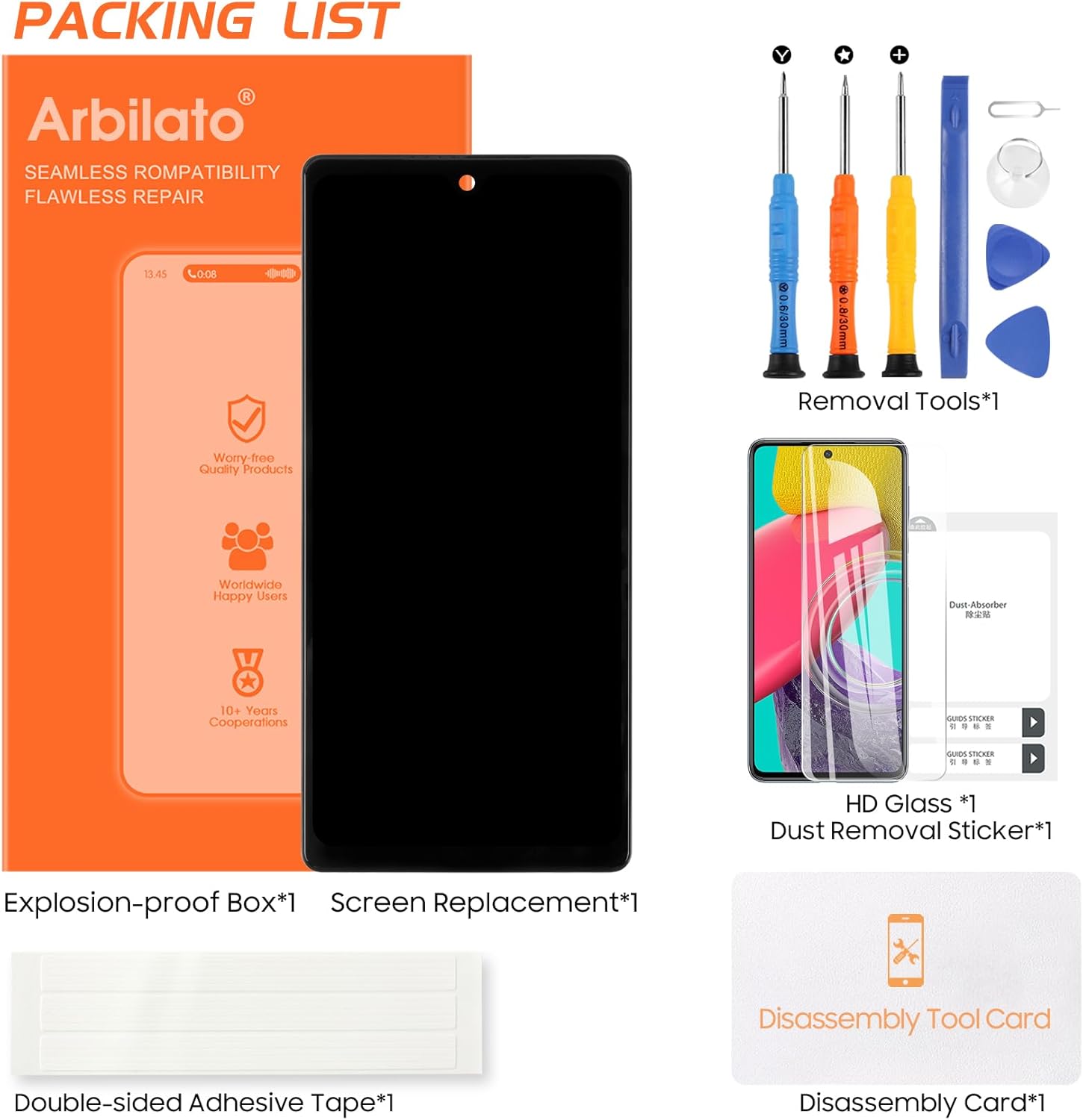 for Google Pixel 6A 5G 6.13" LCD Screen Replacement Display Touch LCD Display Digitizer Assembly