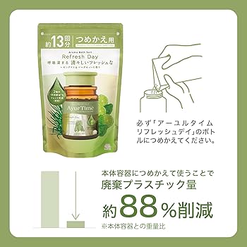 Amazon.co.jp: アーユルタイム リフレッシュデイ バスソルト レモン
