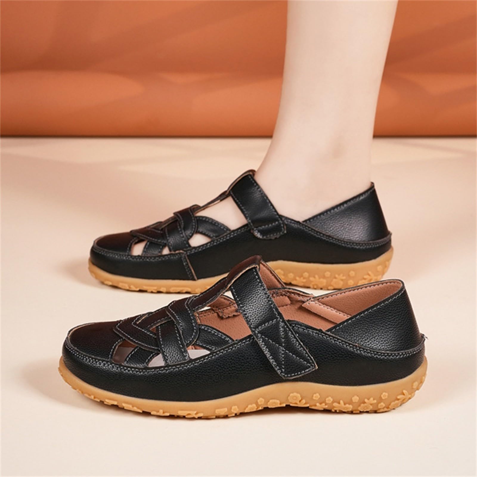 Scarpe da passeggio da donna leggere comode ortopediche, scarpe da donna comode ed eleganti, pantofole estive a piedi sportivi, pantofole ortopediche a piattaforma, tong vacanza casual