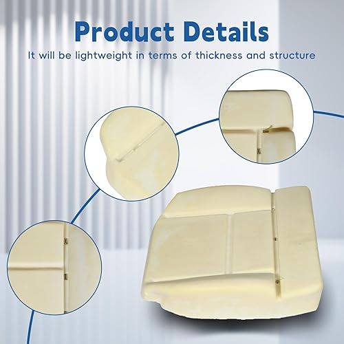 Miniatura 4 de Reemplazo del cojín del asiento de espuma del lado del conductor delantero para F150 2004-2008