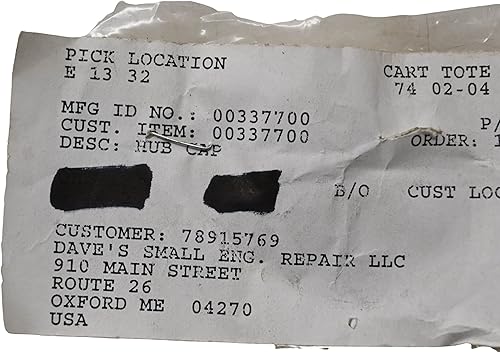 Miniatura 3 de Ariens 00337700 Tapa de cubo de cortacésped Pieza original del fabricante del equipo original (OEM)