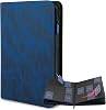 Card Guardian - 9 Pocket Premium Binder with Zipper for 504 Cards - Side Loading Pockets for Trading Card Games TCG (Blue)
