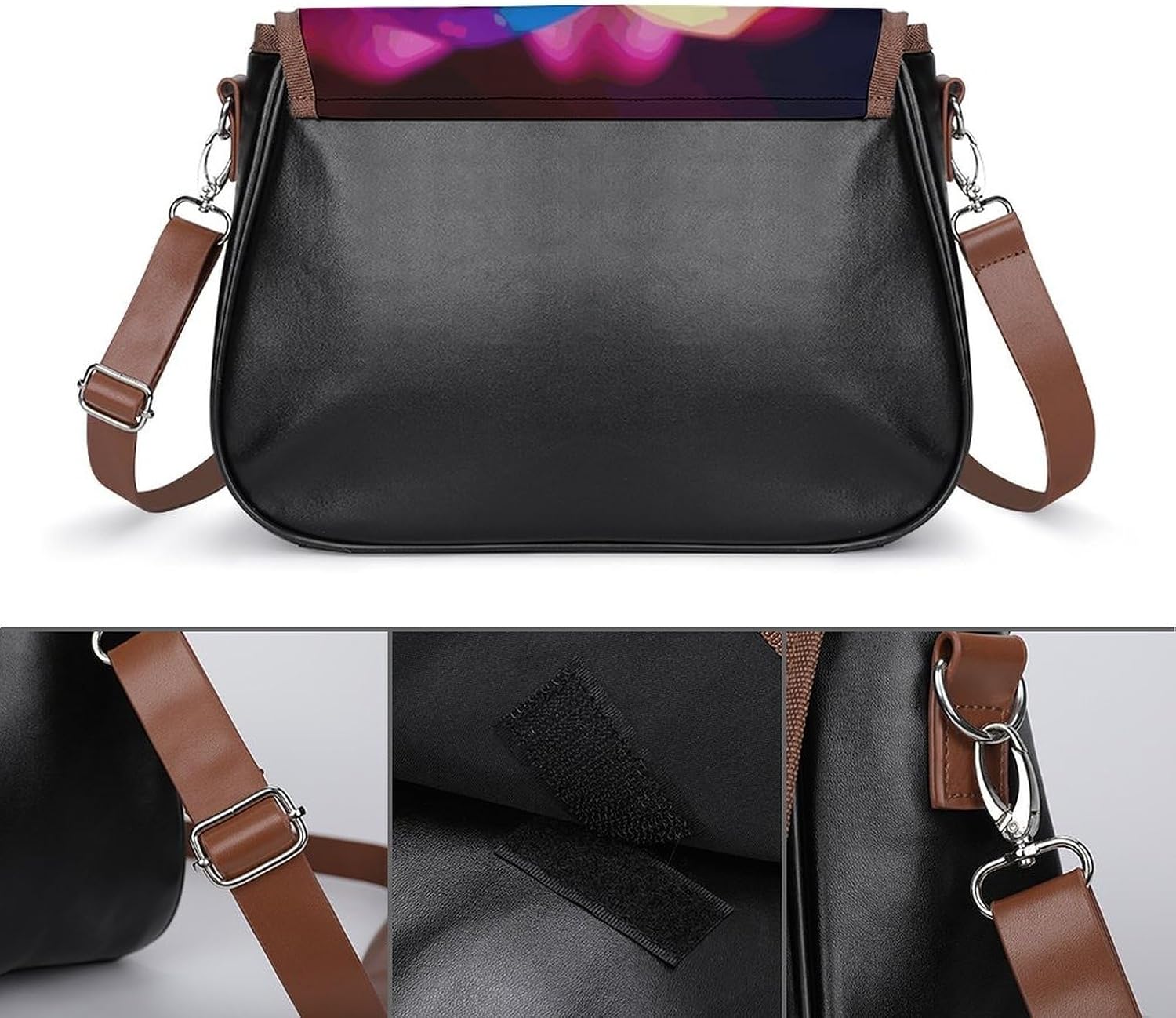 Shoulder Bag for Women Handbags Underarm Purse Mini Crossbody Bag image 2