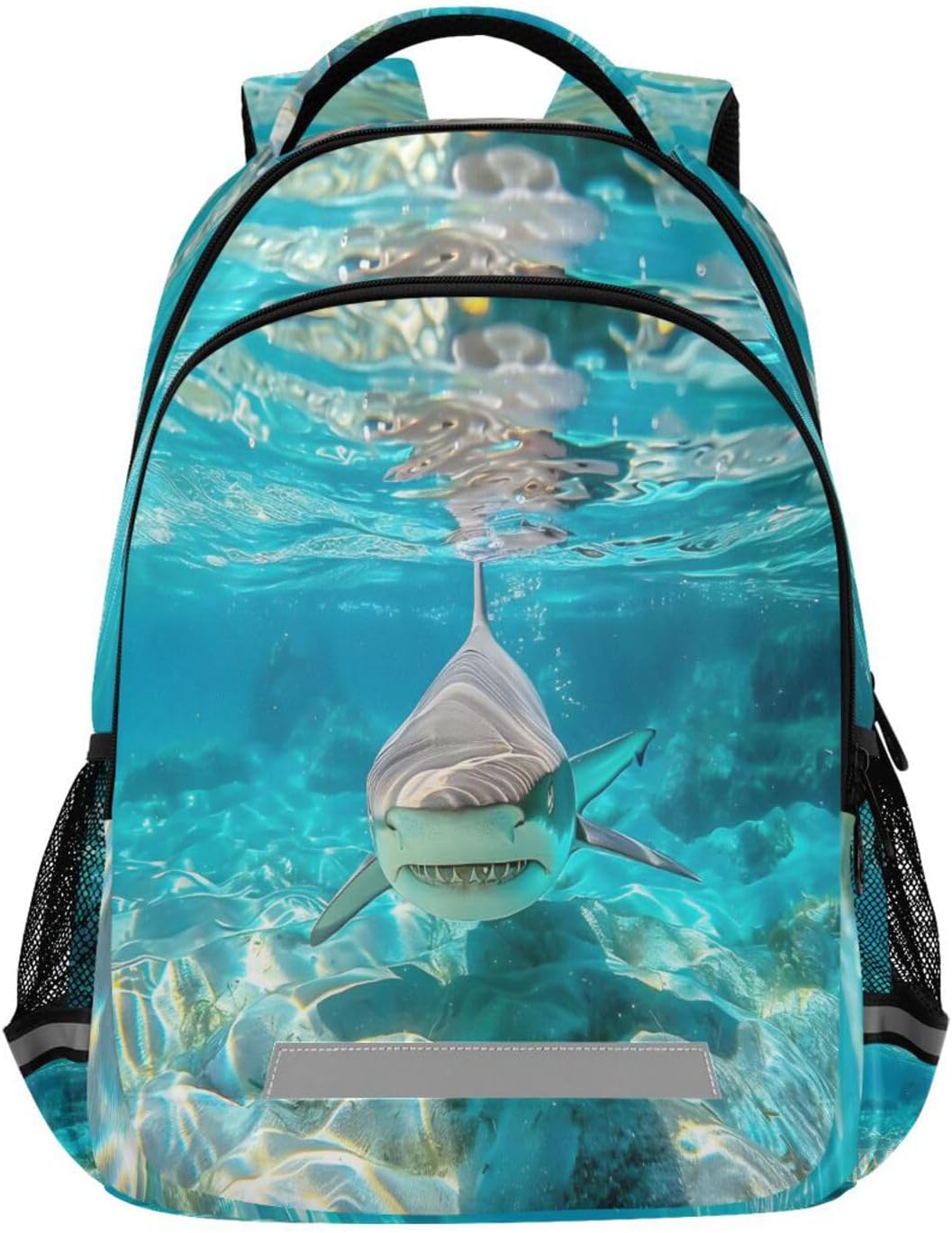 ALAZA Animal Hippo Backpacks Travel Laptop Daypack School Book Bag for Men Women Teens Kids