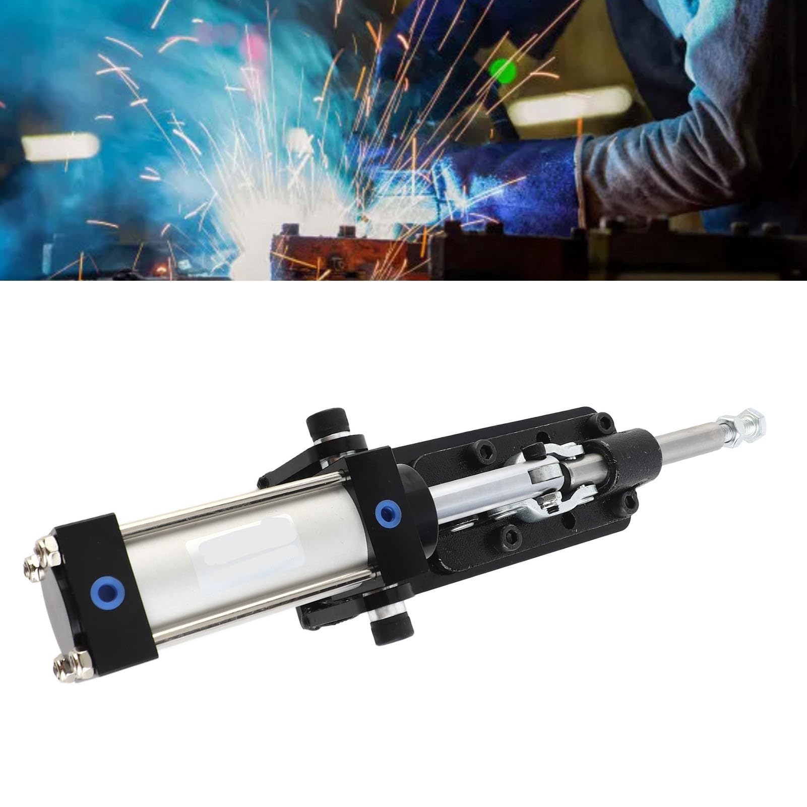 para abrazaderas de palanca neumáticas, material de acero al carbono, alta durabilidad, amplia aplicación, control automático, trabajo eficiente, para uso industrial
