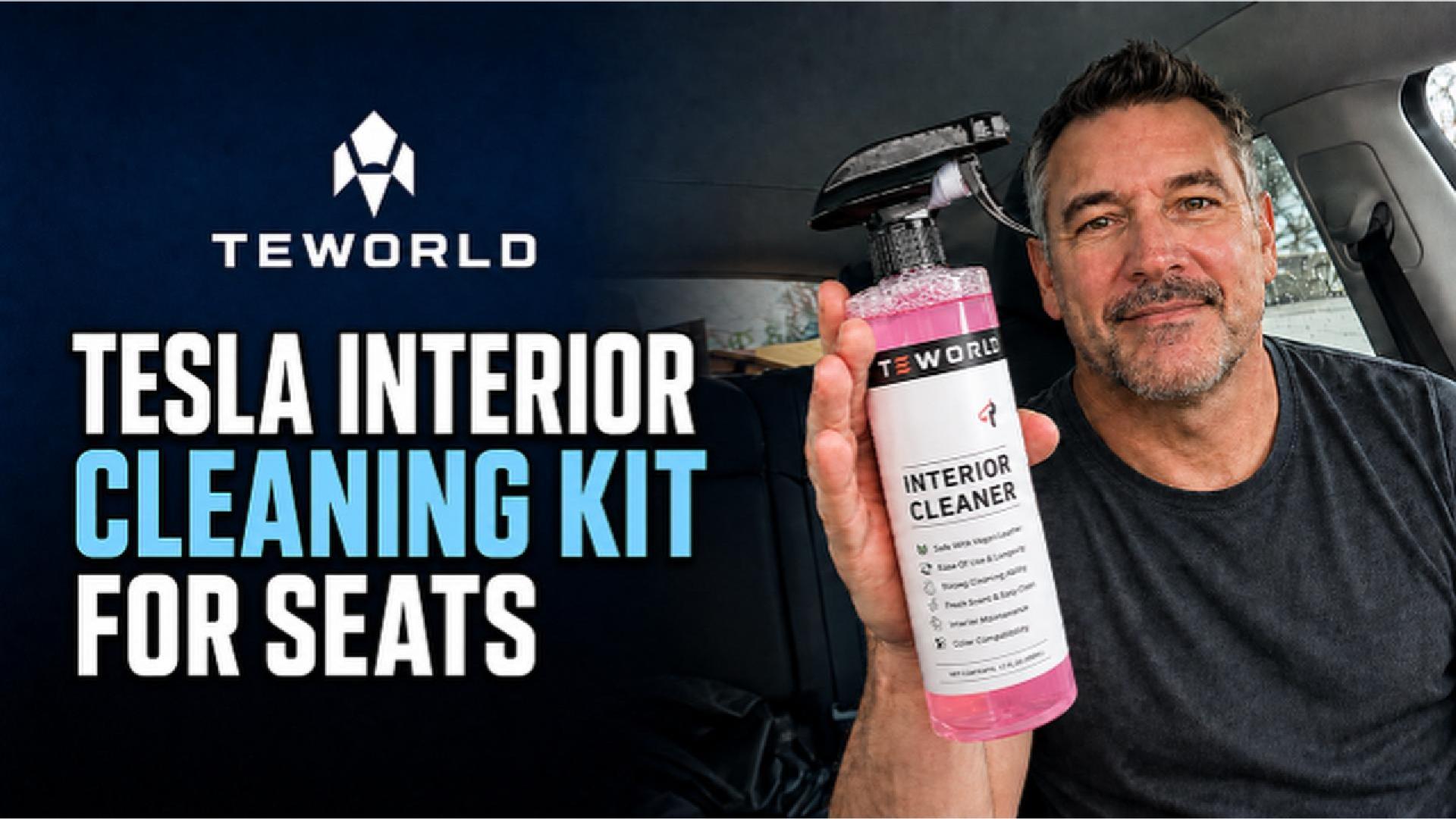 Amazon.com: teworld Tesla Seat Cleaner & Stain Remover, Tesla