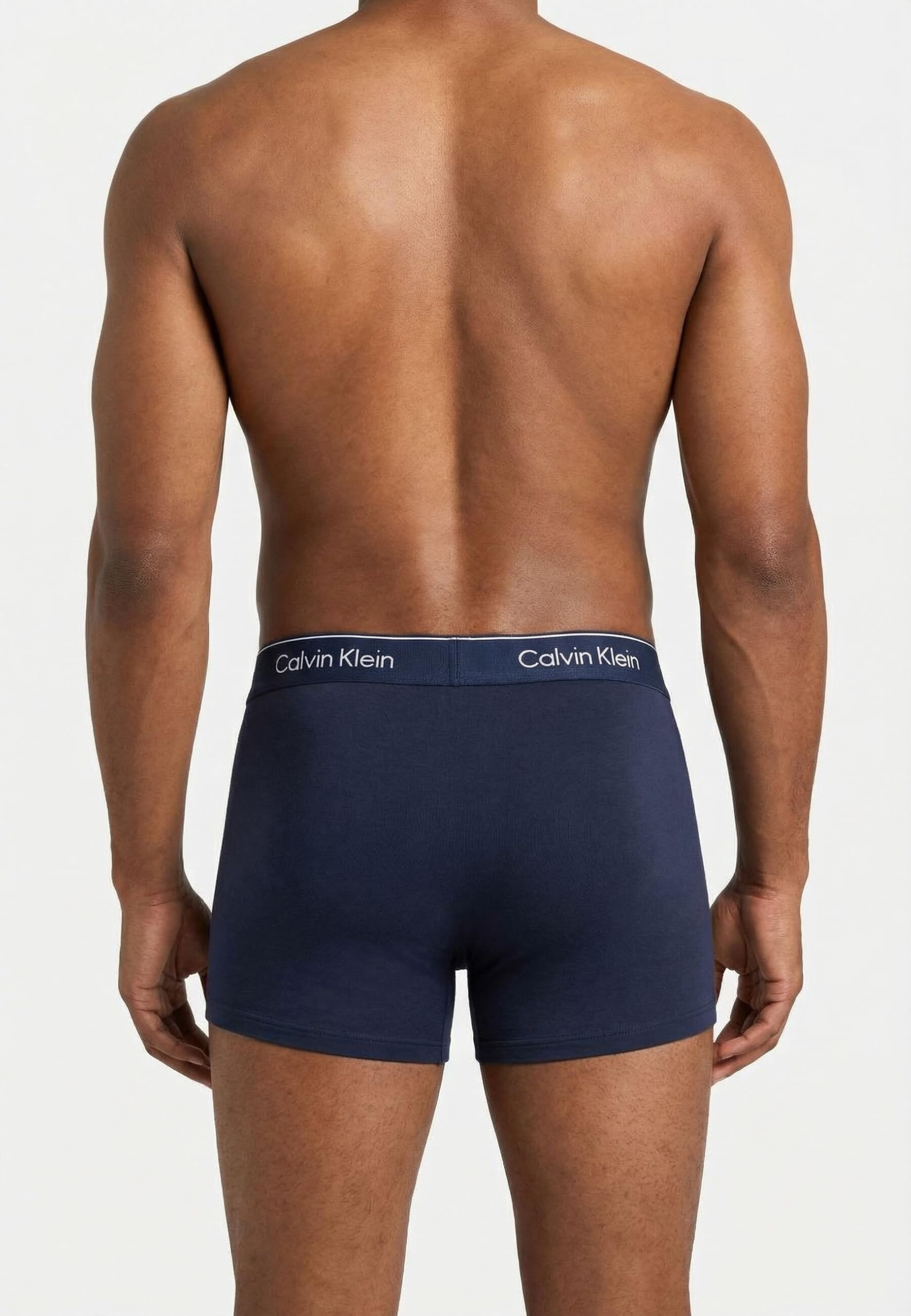Calvin Klein Jeans Calecons et Slips Trunk 3pk, tm6 41c Shoreline w/DTM WB/Misty Grey w/