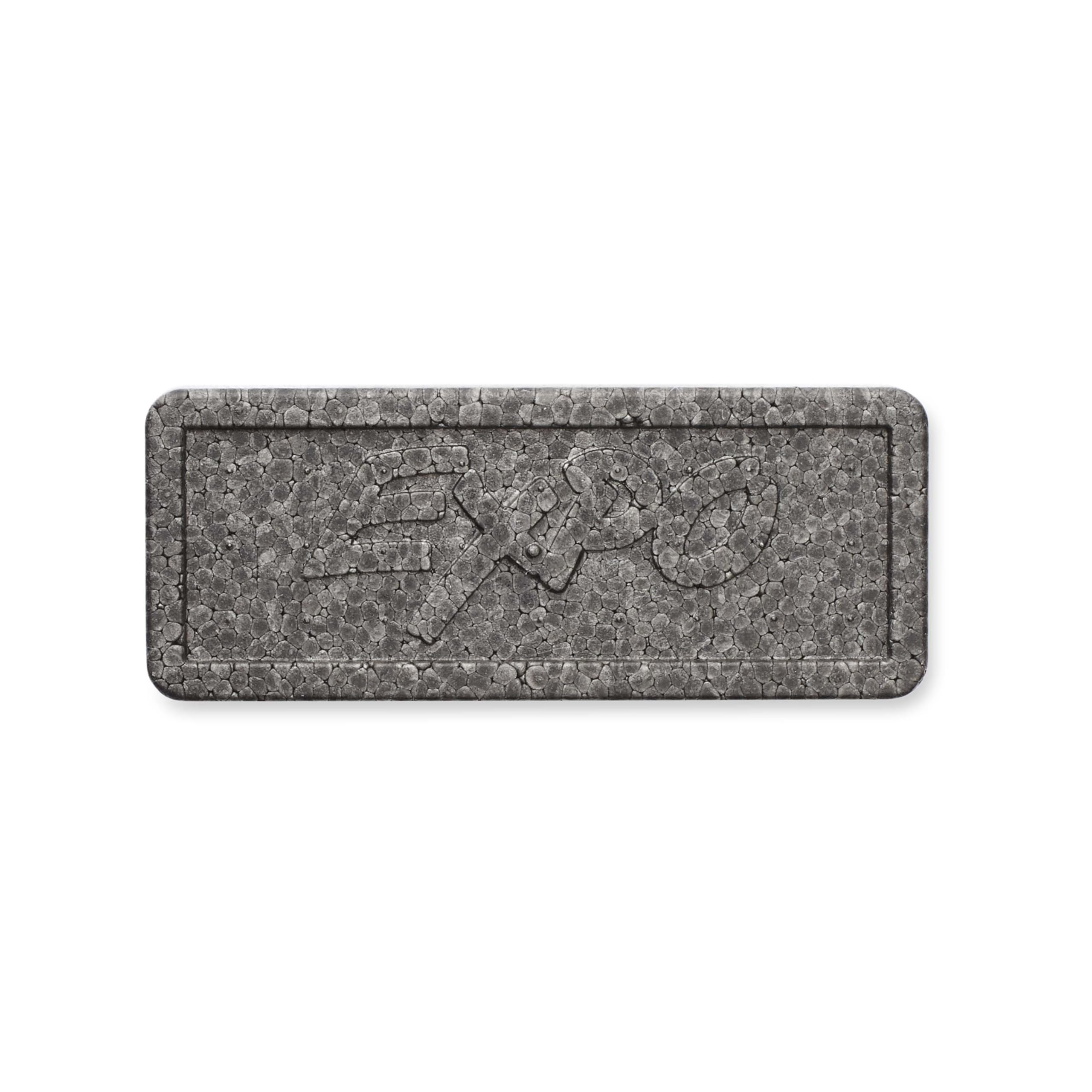 EXPO Dry Block Radiergummi, weicher Flor, 14 cm x 3,8 cm, 12 Stück