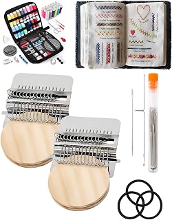 PatchMaker 2.0 Kit, 2026 New Beginner-Friendly Darning & Embroidery Repair Tool for All Fabrics, Reinforced Stitching for Holes & Worn Spots, with Patterns & Complete Accessories (10 Needles 2PCS)