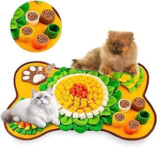 Comprar Alfombra Olfato Perro, Juguete Interactivo para Perros, Snuffle Mat Alfombra Olfativa para Perros y Gatos, Rompecabezas Juguete Interactivo para Perro Pequeños y Grandes