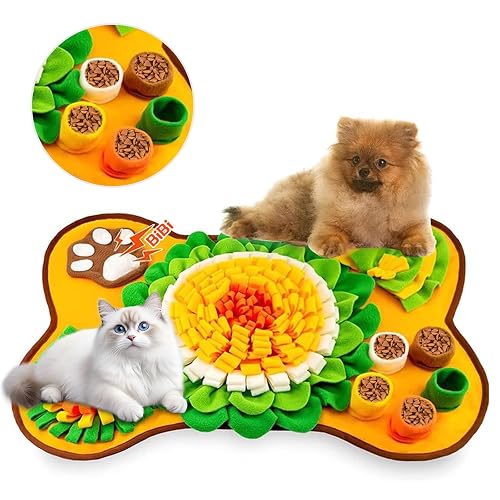Alfombra Olfato Perro, Juguete Interactivo para Perros, Snuffle Mat Alfombra Olfativa para Perros y Gatos