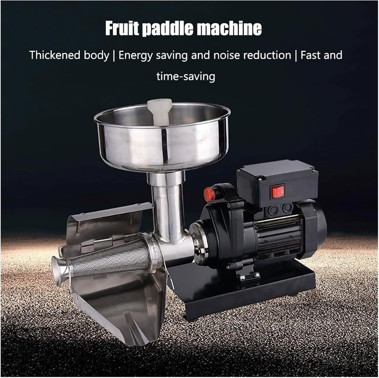 Electric Tomato Sauce Maker, Electric Strainer Machine, Stainless Steel Food Milling Press For Strawberry, Blueberry