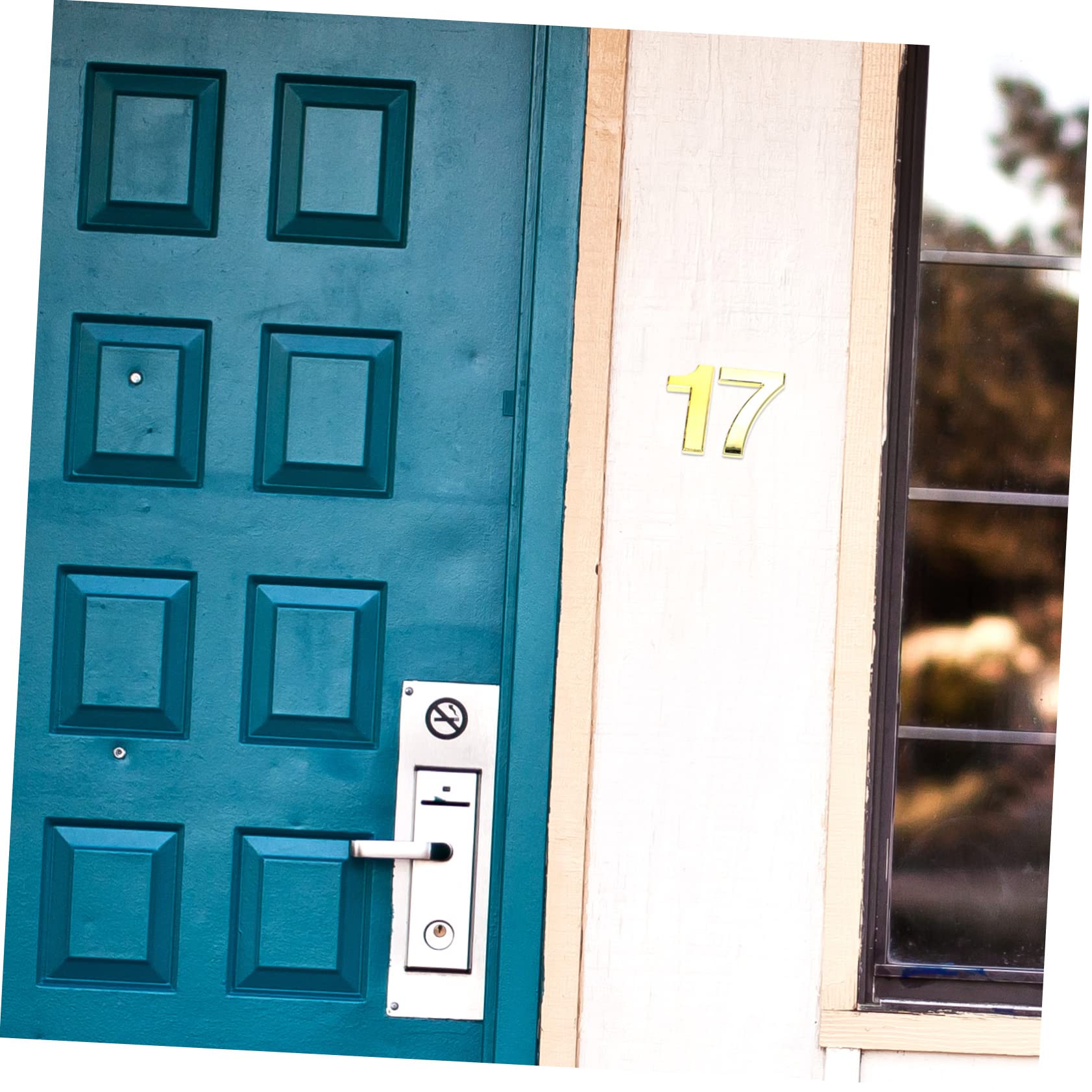 Artibetter 20pezzi Numeri Adesivi Antichi Per Decorazioni Di Porte e Numerazione Civica Per Casa e Hotel Impermeabili e Resistente Alle Intemperie