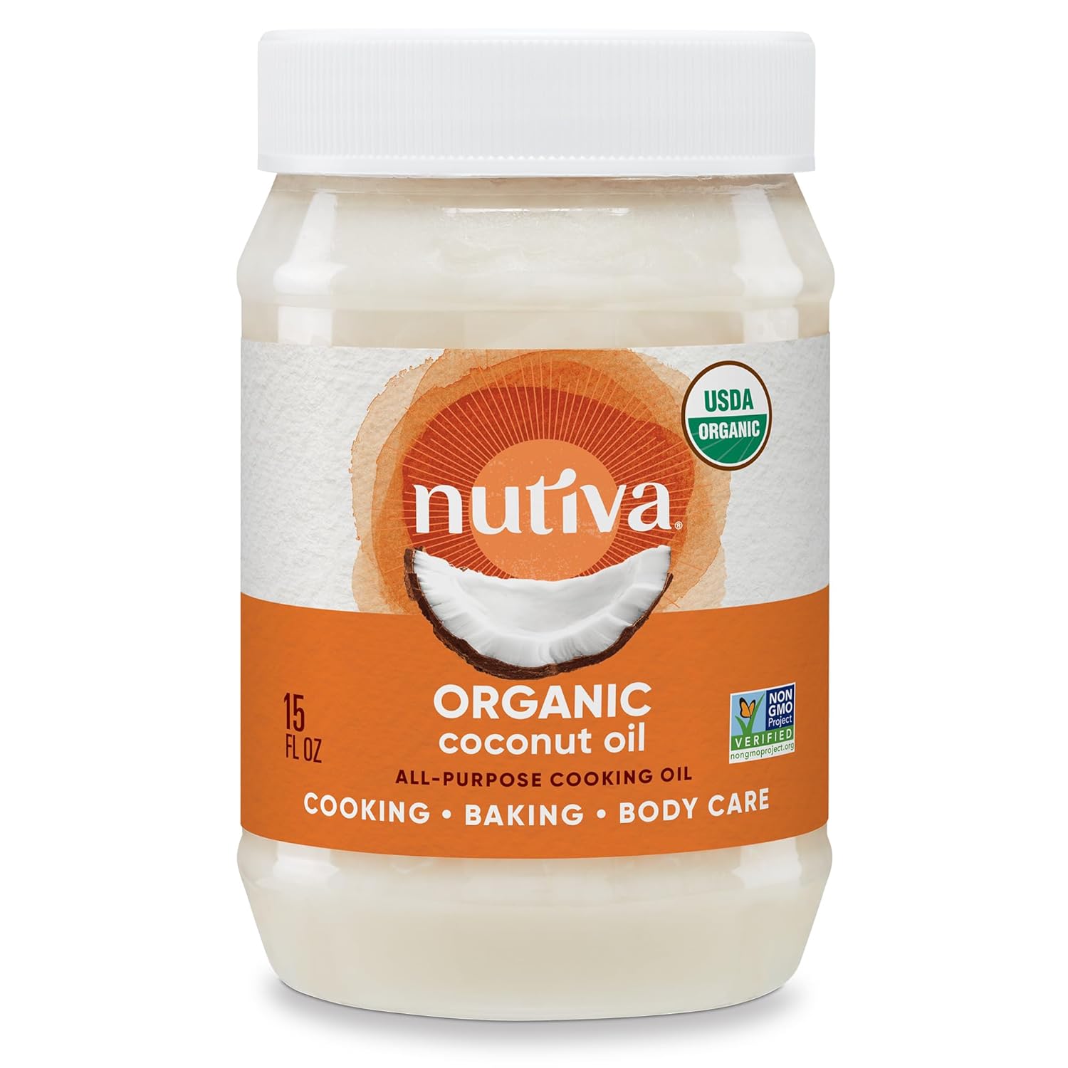 Nutiva Organic Steam-Refined Coconut Oil
