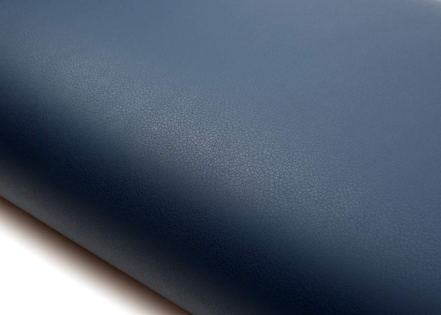 Papier peint autocollant similicuir imperméable bleu pour comptoir