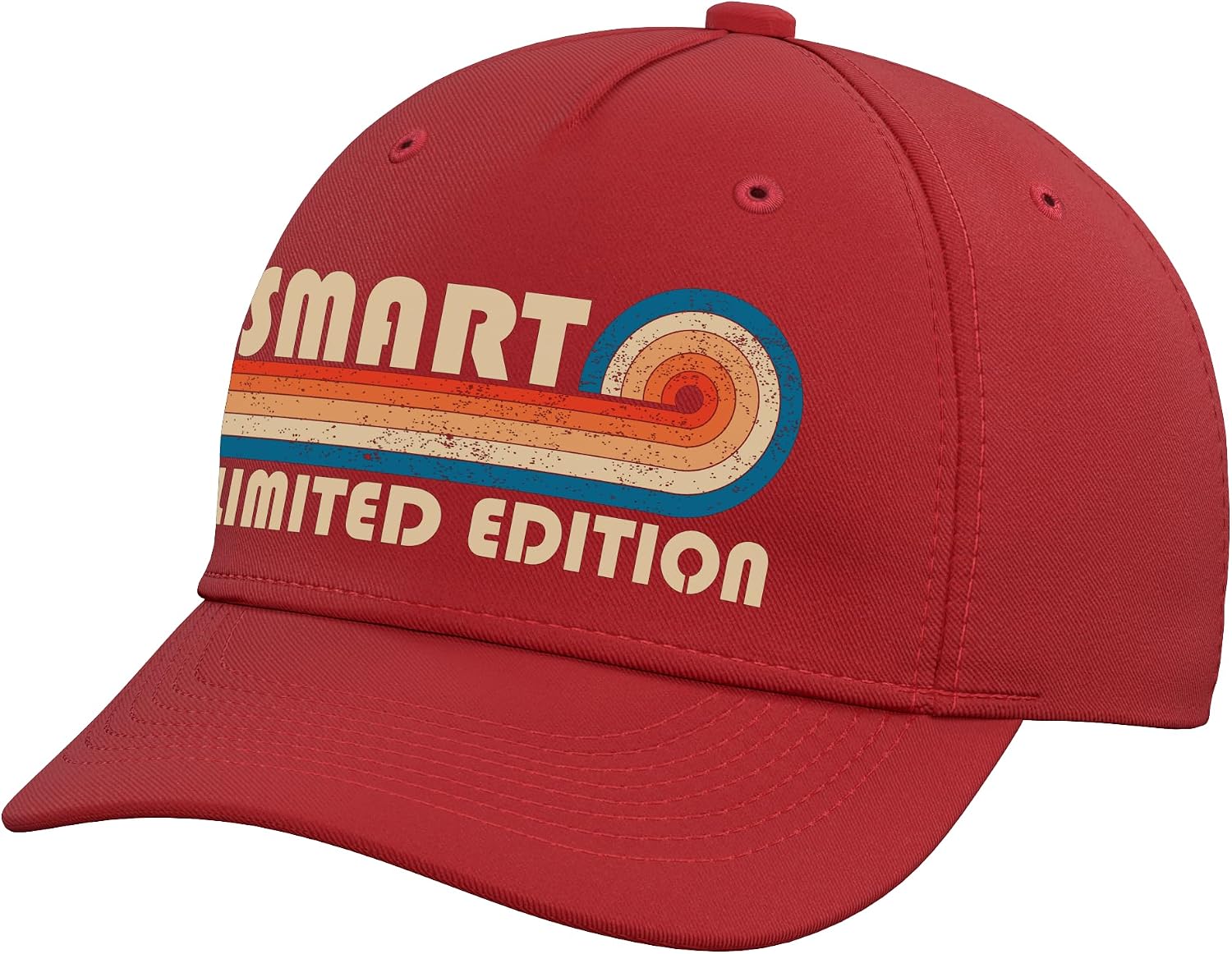 Smart Retro 70s 80s Sunset Stripe Adjustable Baseball Hat