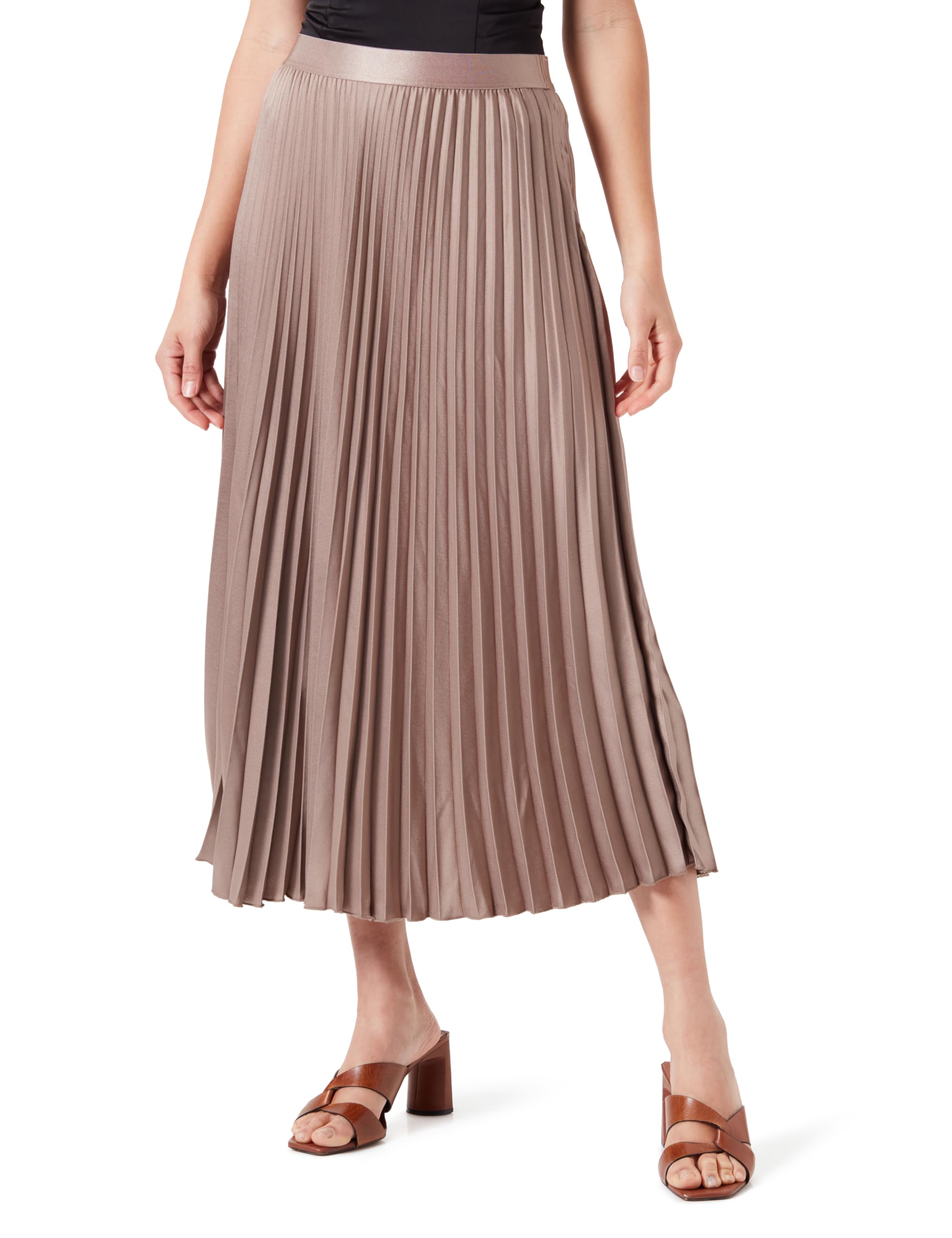 Jupe midi YAS Yasceline la sophistication d'une coupe haute minimaliste