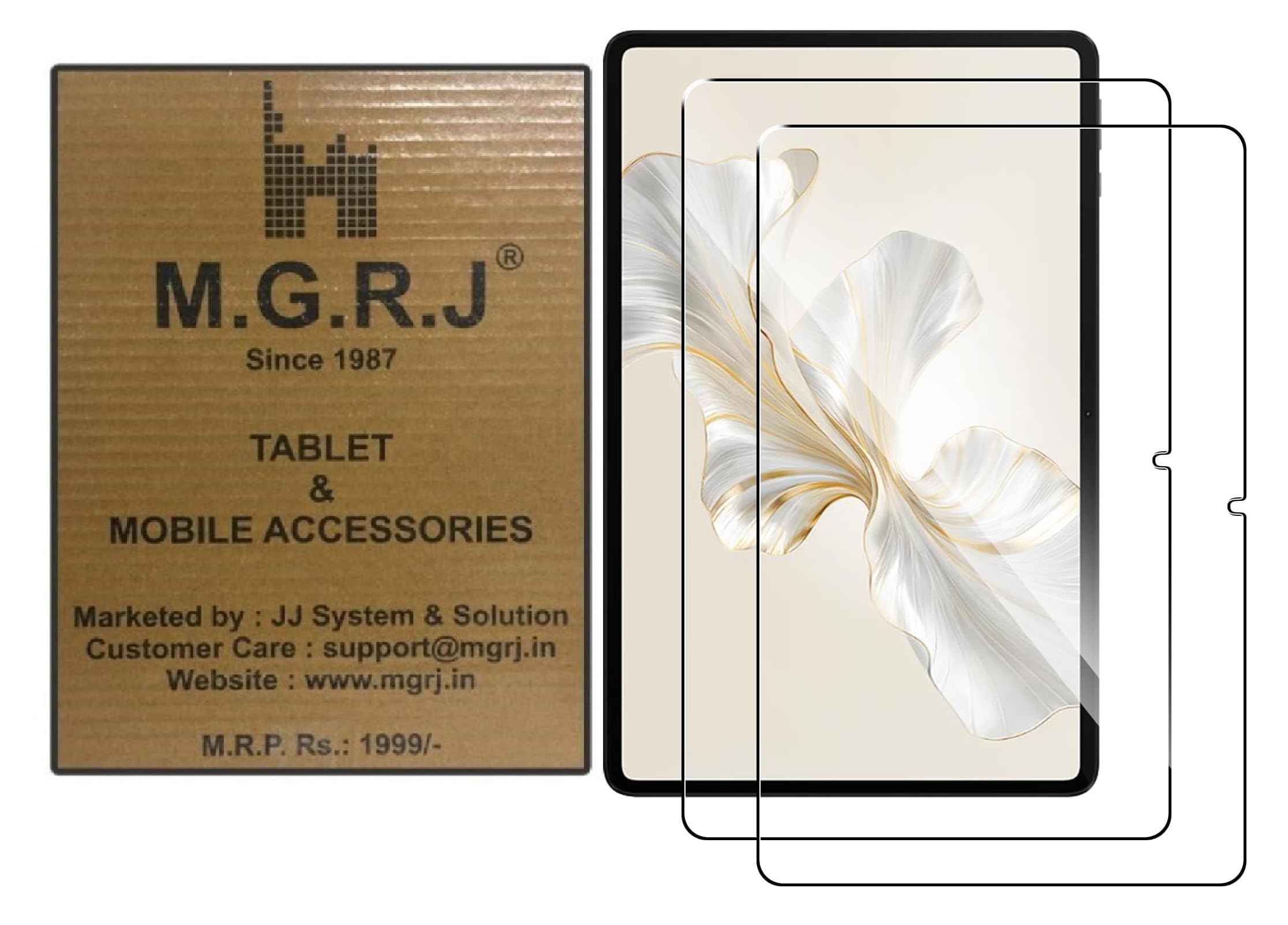 M.G.R.J® Tempered Glass Screen Protector for Honor Pad 9 12.1 inch Tablet (2024) (2-Pack) (B0D4V6W59B) Amazon Price History, Amazon Price Tracker