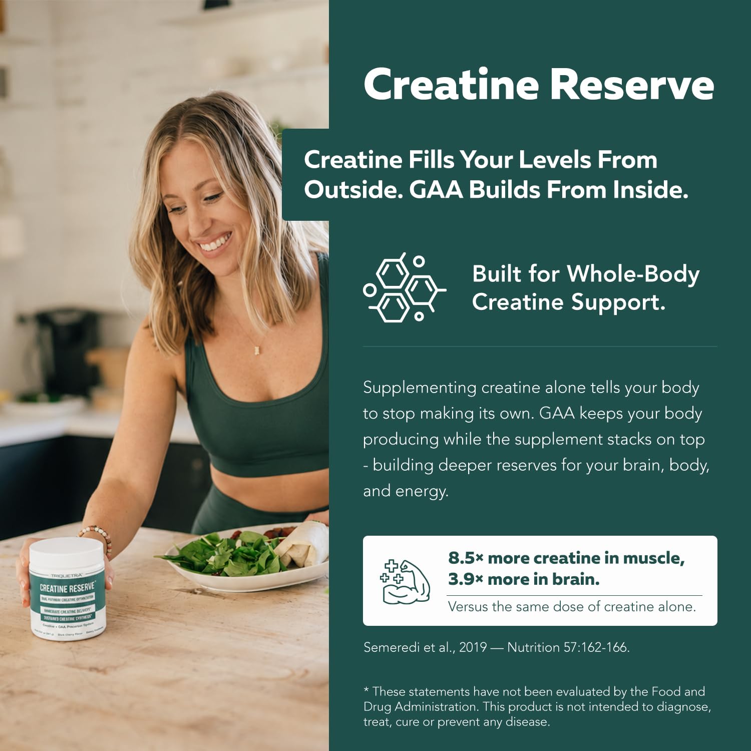 Creatine Reserve™ - Creatine Monohydrate Powder + GAA, Black Cherry Flavor — Amazon image 2