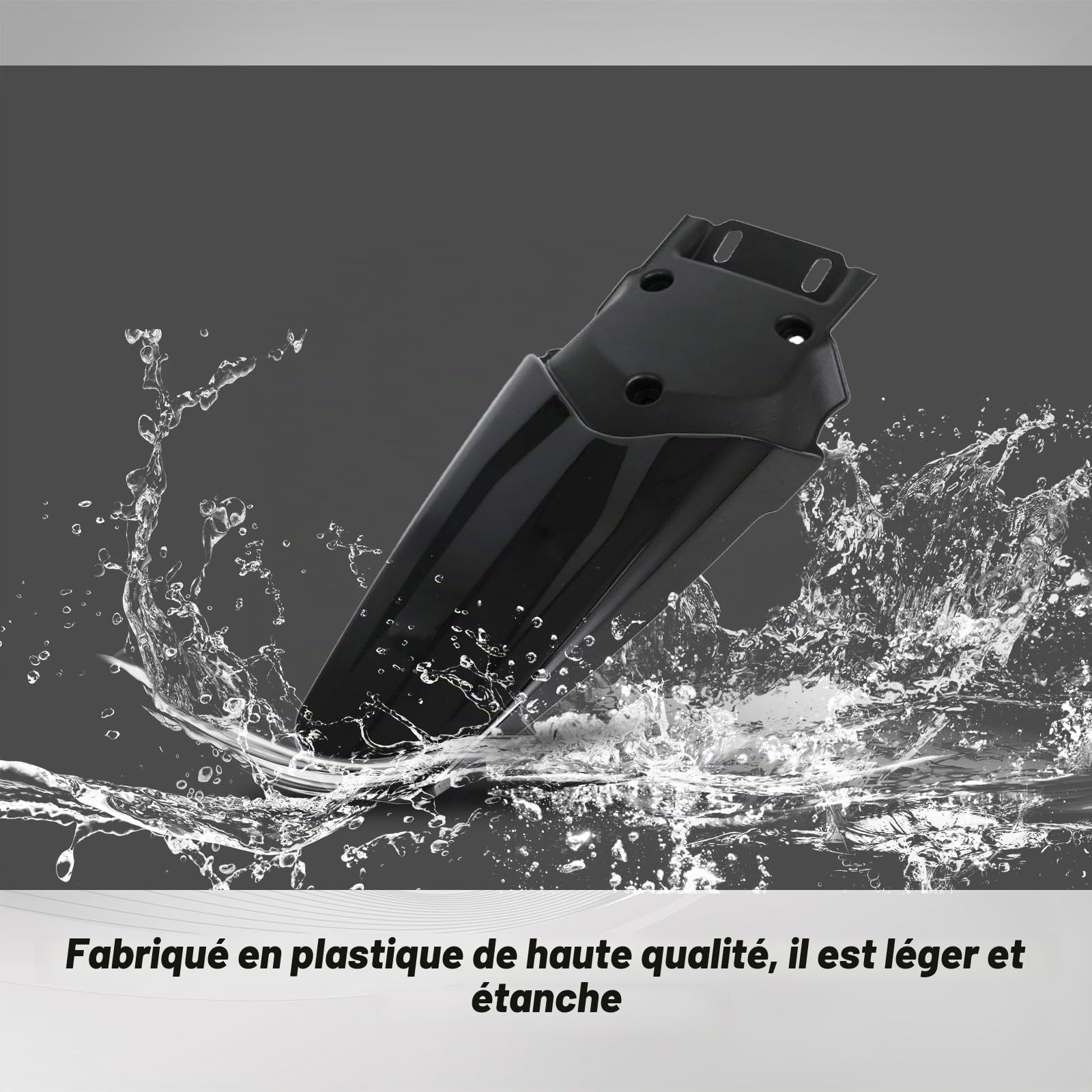 CHANGCHENG Garde-boue arrière pour Talaria - Garde-boue en plastique pour moto tout-terrain électrique Talaria Sting MX3 MX4 MX5 - Noir