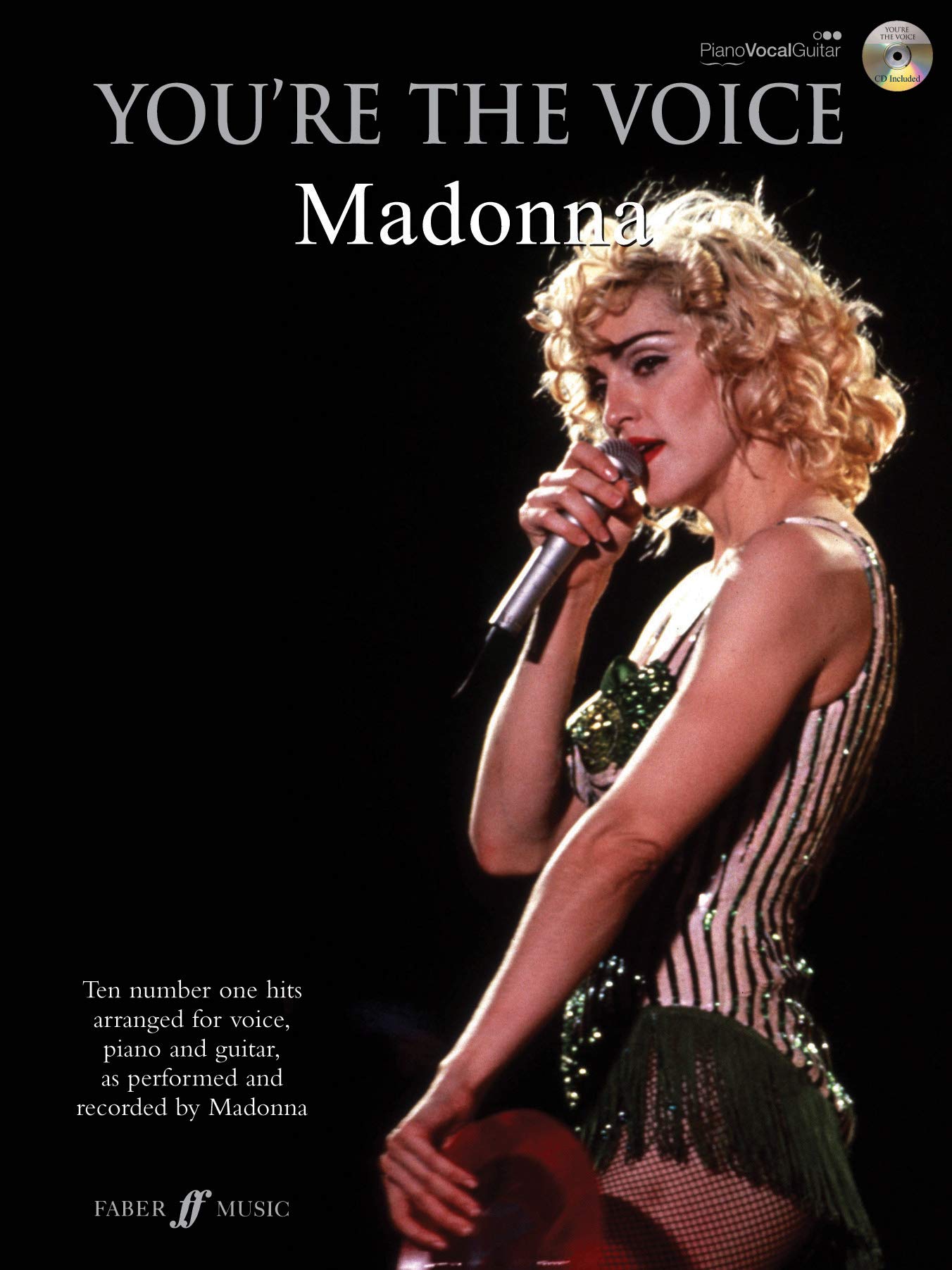 You're The Voice: Madonna (Piano, Voice and Guitar with Free Audio CD)